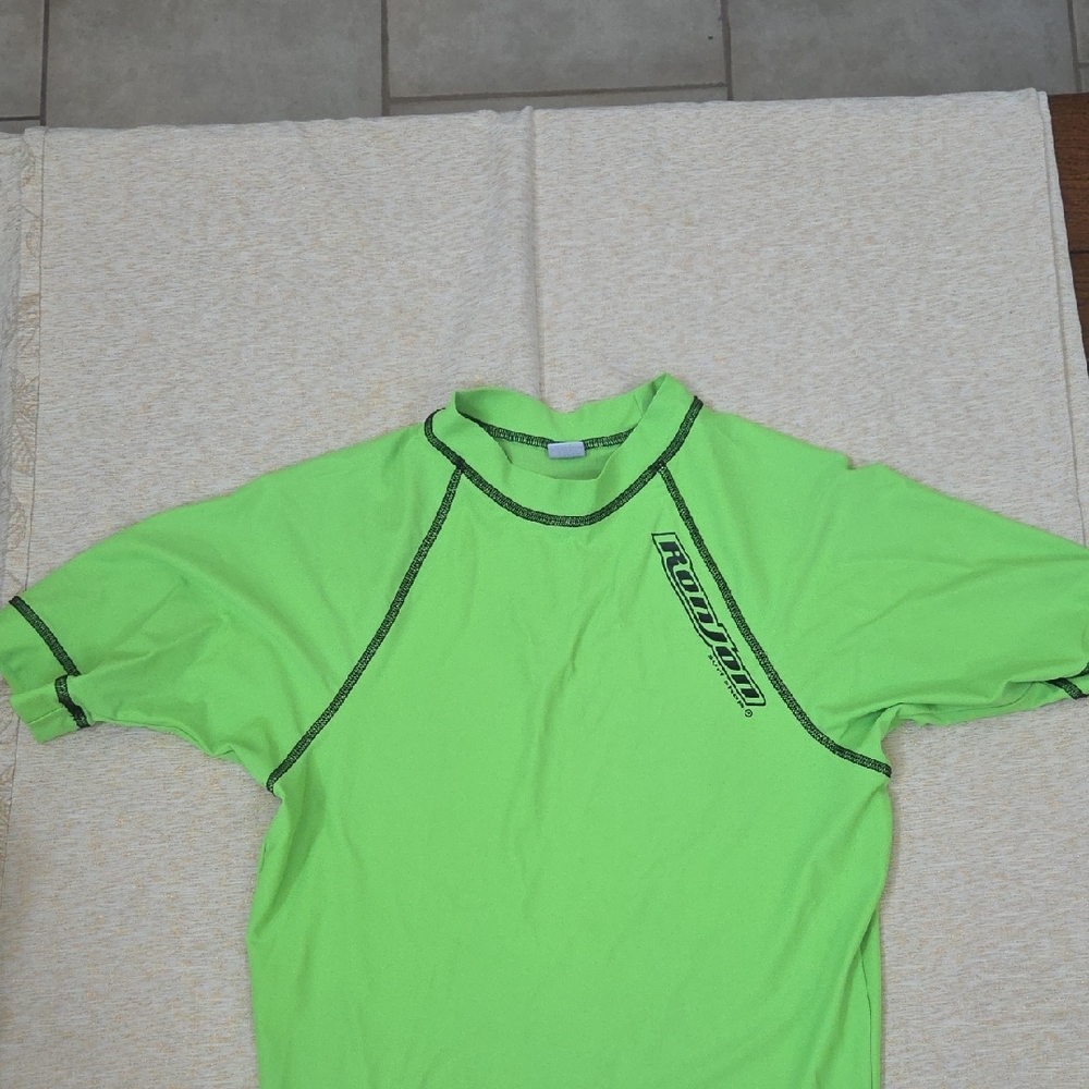 Ron Jon Lime Green Rash Guard